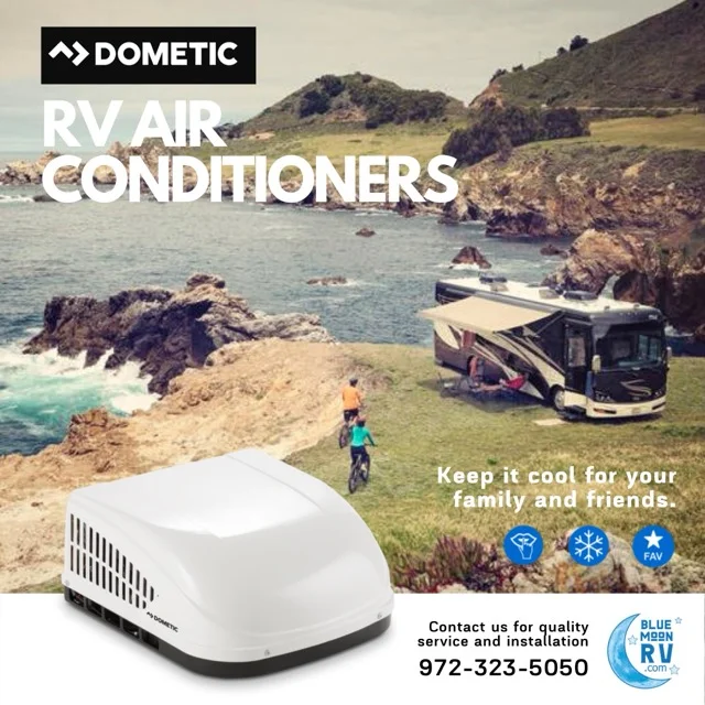 RV AC service brands supported by Blue Moon RV in Carrollton and DFW